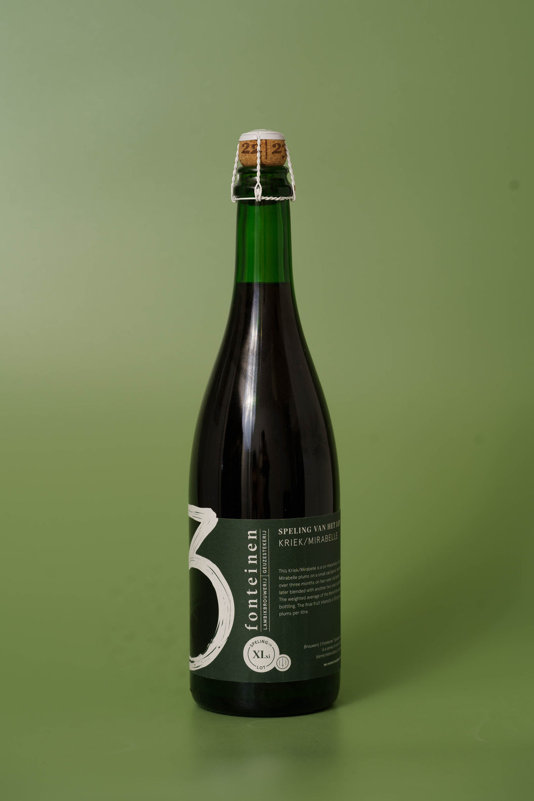 3 Fonteinen - Speling van het lot XI.xi: Kriek/Mirabelle (blend 14)