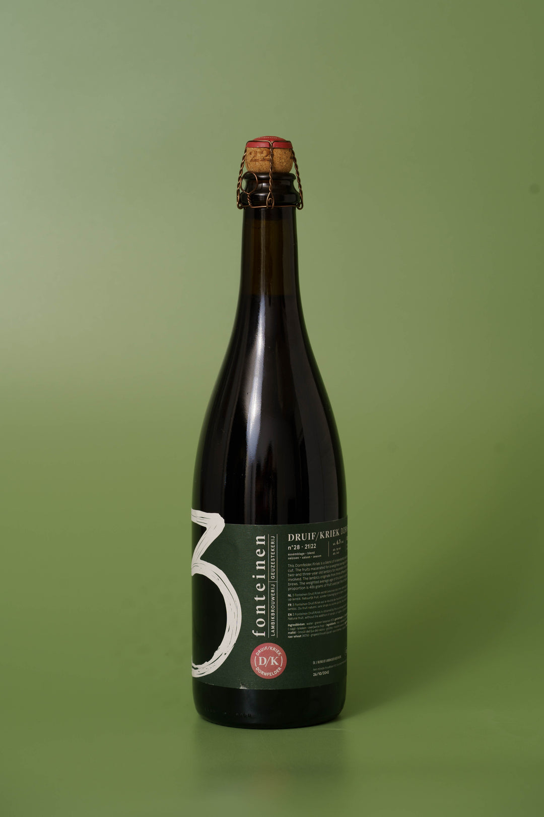 3 Fonteinen - Druif/Kriek Dornfelder (Blend 28)